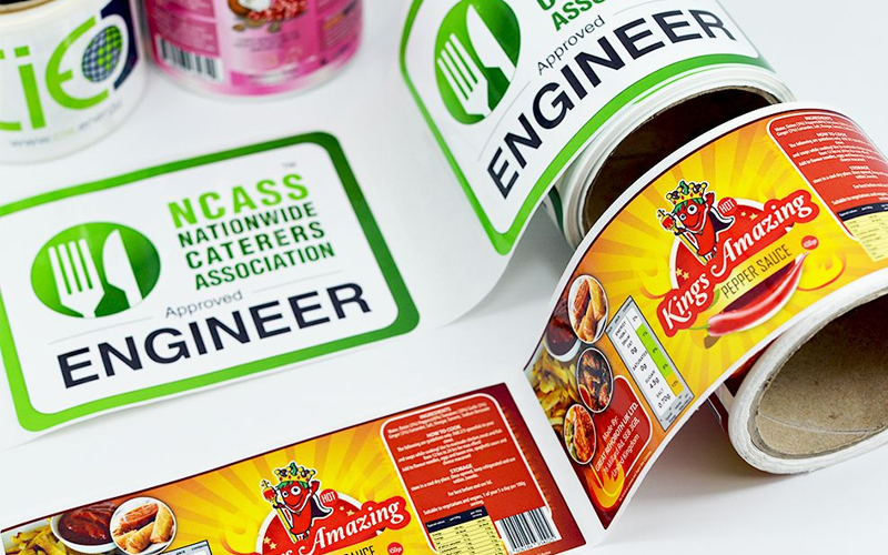 in decal giấy cuộn